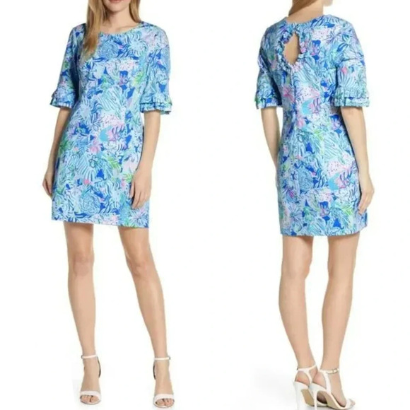 NEW Lilly Pulitzer FIESTA STRETCH DRESS - Picture 1 of 7